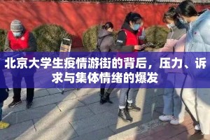 北京大学生疫情游街的背后，压力、诉求与集体情绪的爆发