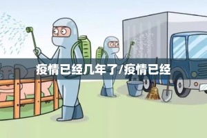 疫情已经几年了/疫情已经