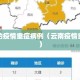 云南的疫情重症病例（云南疫情重灾区）