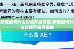 新冠疫情什么时候开始风控:新冠疫情什么时候开始风控的