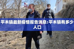 平木镇最新疫情报告消息:平木镇有多少人口
