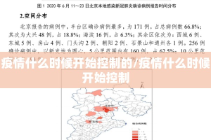 疫情什么时候开始控制的/疫情什么时候开始控制