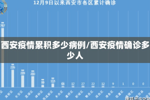 西安疫情累积多少病例/西安疫情确诊多少人