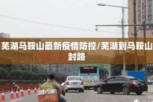 芜湖马鞍山最新疫情防控/芜湖到马鞍山封路