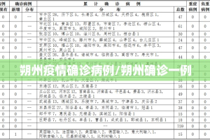 朔州疫情确诊病例/朔州确诊一例