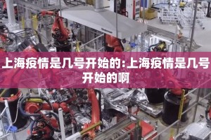 上海疫情是几号开始的:上海疫情是几号开始的啊