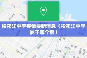 松花江中学疫情最新消息（松花江中学属于哪个区）