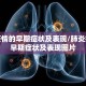 肺炎疫情的早期症状及表现/肺炎疫情的早期症状及表现图片