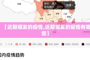 【近期爆发的疫情,近期爆发的疫情有哪些】
