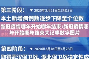 新冠疫情哪年开始哪年结束:新冠疫情哪年开始哪年结束大记事数字图片