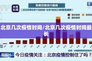 北京几次疫情时间/北京几次疫情时间最长