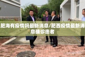 肥海有疫情吗最新消息/肥西疫情最新消息确诊患者