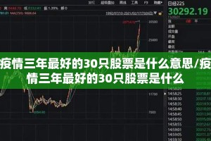 疫情三年最好的30只股票是什么意思/疫情三年最好的30只股票是什么