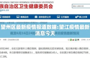 望州区最新疫情报道数据:望江疫情最新消息今天