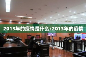 2013年的疫情是什么/2013年的疫情