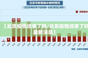 【北京疫情结束了吗/北京疫情结束了吗最新消息】