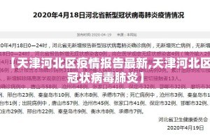 【天津河北区疫情报告最新,天津河北区冠状病毒肺炎】