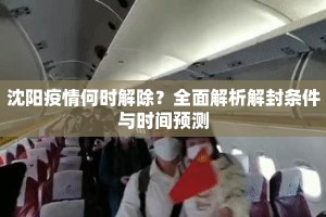 沈阳疫情何时解除？全面解析解封条件与时间预测