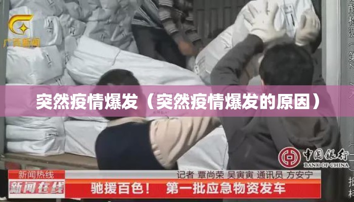 突然疫情爆发（突然疫情爆发的原因）