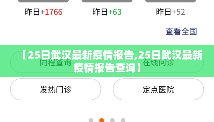【25日武汉最新疫情报告,25日武汉最新疫情报告查询】