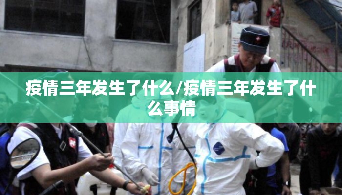疫情三年发生了什么/疫情三年发生了什么事情