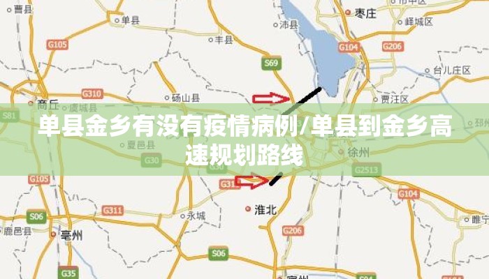 单县金乡有没有疫情病例/单县到金乡高速规划路线