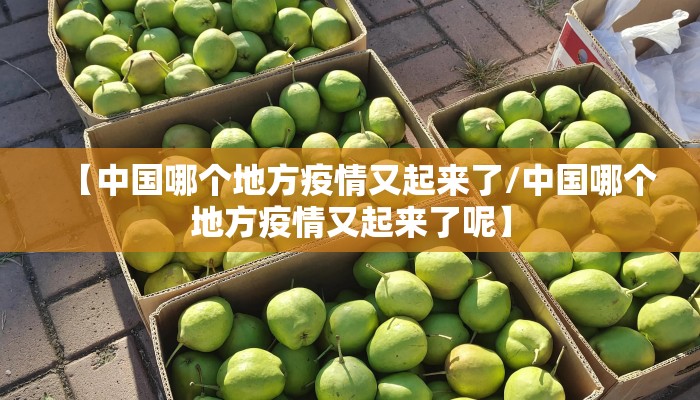 【中国哪个地方疫情又起来了/中国哪个地方疫情又起来了呢】
