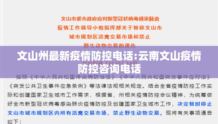 文山州最新疫情防控电话:云南文山疫情防控咨询电话