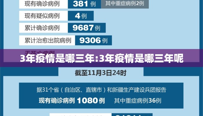 3年疫情是哪三年:3年疫情是哪三年呢