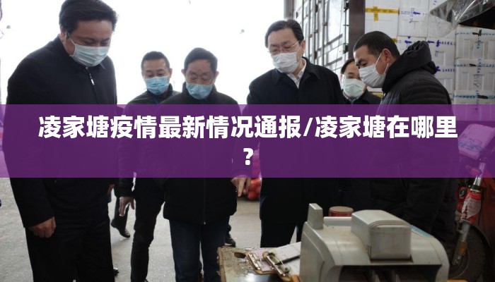 凌家塘疫情最新情况通报/凌家塘在哪里?