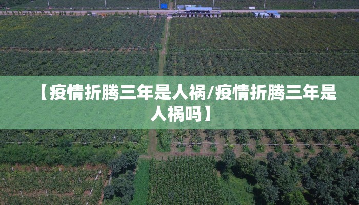 【疫情折腾三年是人祸/疫情折腾三年是人祸吗】