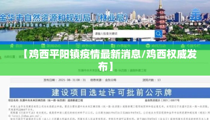 【鸡西平阳镇疫情最新消息/鸡西权威发布】