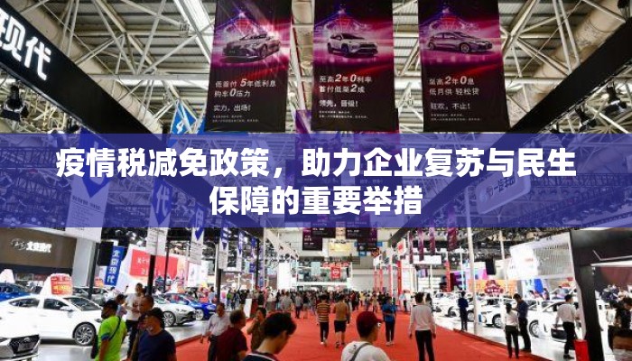 疫情税减免政策，助力企业复苏与民生保障的重要举措