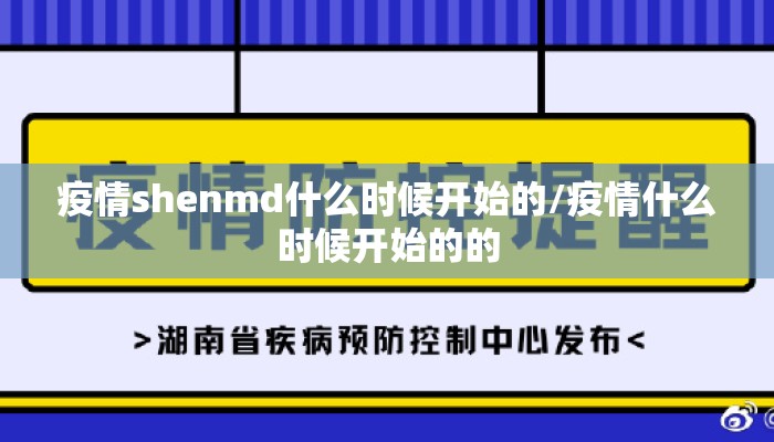 疫情shenmd什么时候开始的/疫情什么时候开始的的