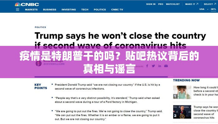 疫情是特朗普干的吗？贴吧热议背后的真相与谣言