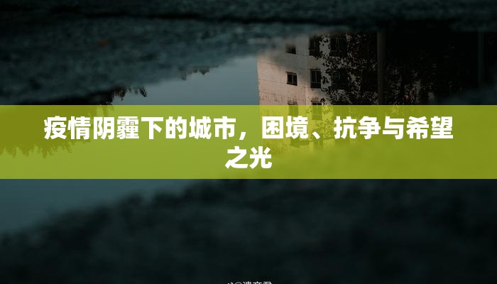 疫情阴霾下的城市，困境、抗争与希望之光
