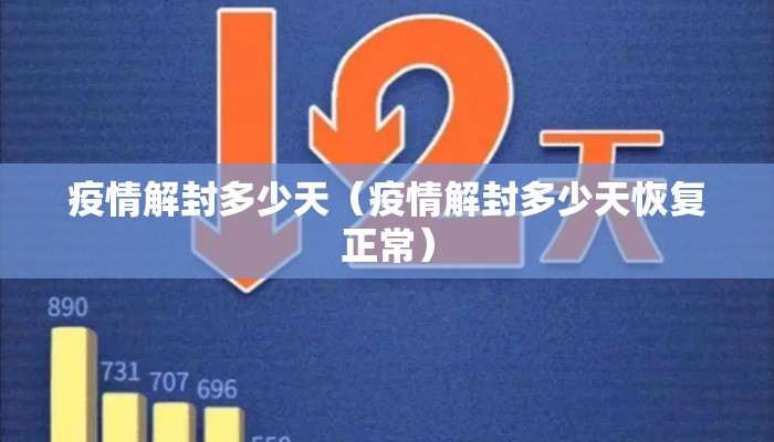疫情解封多少天（疫情解封多少天恢复正常）