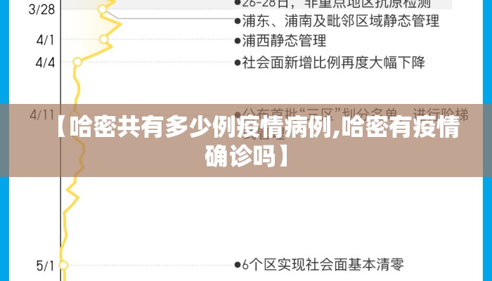 【哈密共有多少例疫情病例,哈密有疫情确诊吗】