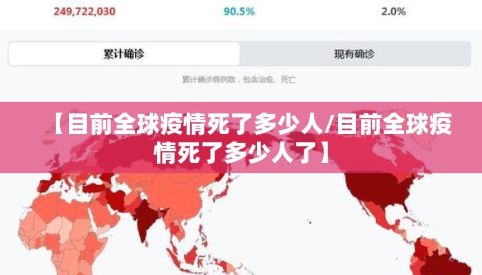 【目前全球疫情死了多少人/目前全球疫情死了多少人了】