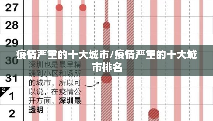 疫情严重的十大城市/疫情严重的十大城市排名
