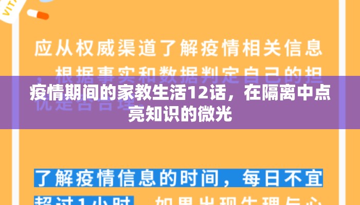 疫情期间的家教生活12话，在隔离中点亮知识的微光