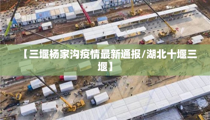 【三堰杨家沟疫情最新通报/湖北十堰三堰】