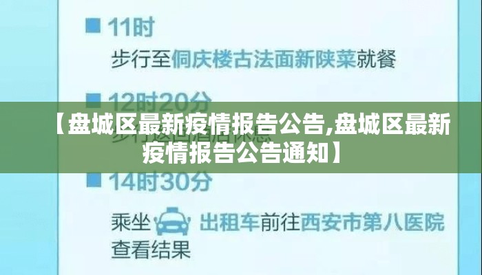 【盘城区最新疫情报告公告,盘城区最新疫情报告公告通知】