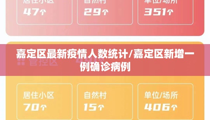 嘉定区最新疫情人数统计/嘉定区新增一例确诊病例