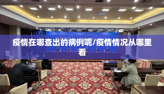 疫情在哪查出的病例呢/疫情情况从哪里看
