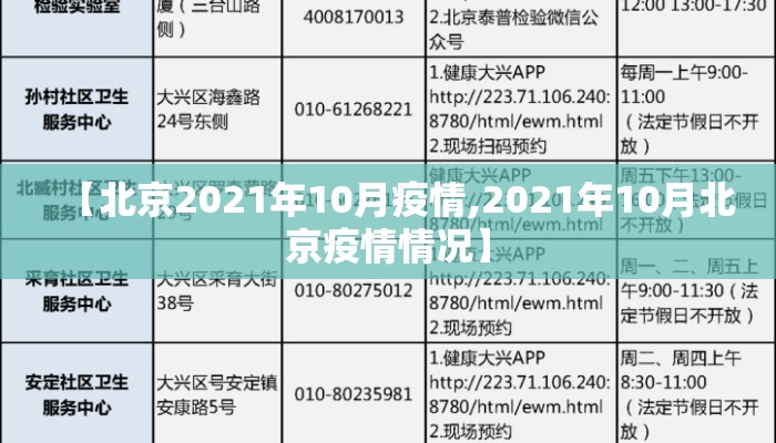 【北京2021年10月疫情,2021年10月北京疫情情况】