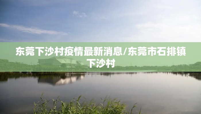 东莞下沙村疫情最新消息/东莞市石排镇下沙村