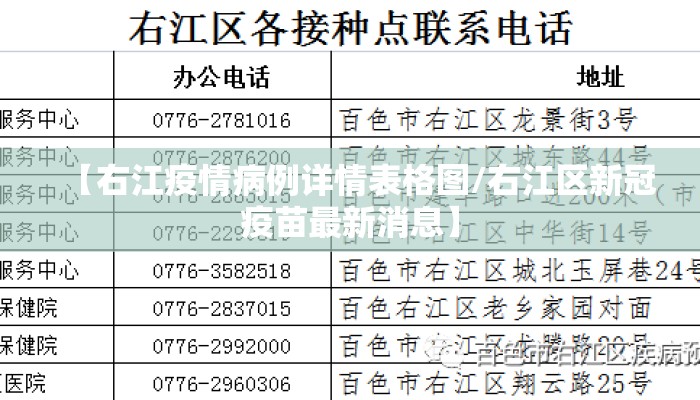 【右江疫情病例详情表格图/右江区新冠疫苗最新消息】