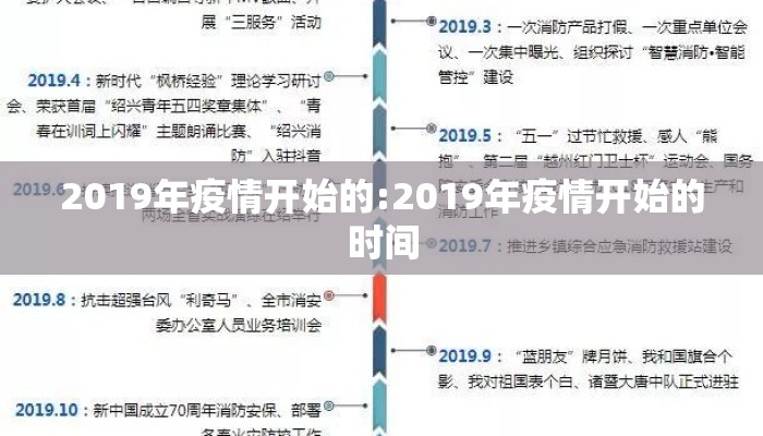 2019年疫情开始的:2019年疫情开始的时间