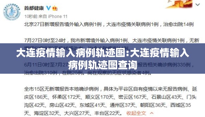 大连疫情输入病例轨迹图:大连疫情输入病例轨迹图查询
